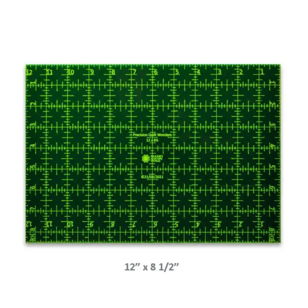 Precision Quilt Wonders Ruler 12" x 8 1/2"