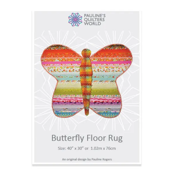 Butterfly Floor Rug Pattern