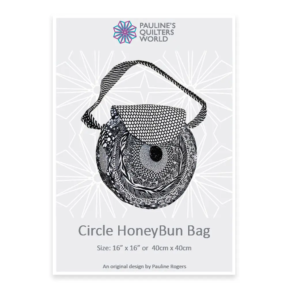 Circle HoneyBun Bag Pattern