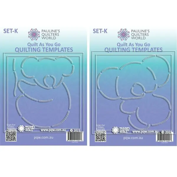QAYG Quilting Templates Set K