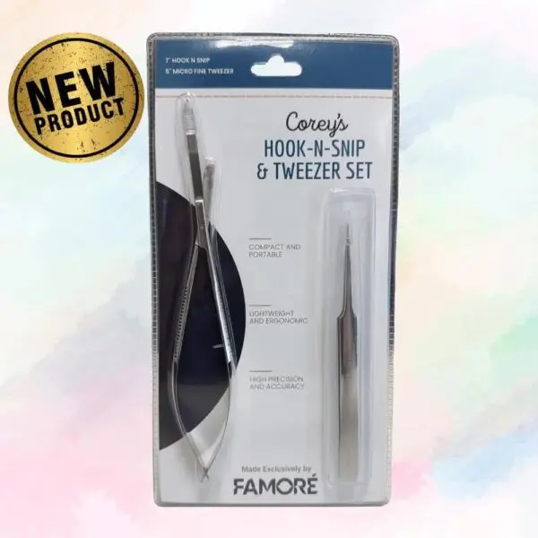 Corey's Hook-N-Snip Tweezer set
