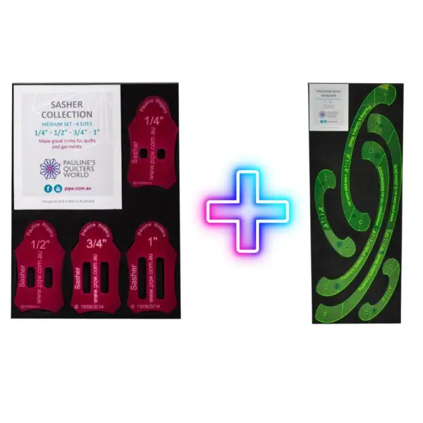 Medium Sasher Set + Oval Mandorla Template