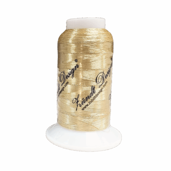 Zundt Design Glitzern Metallic Thread 'Pale Gold'