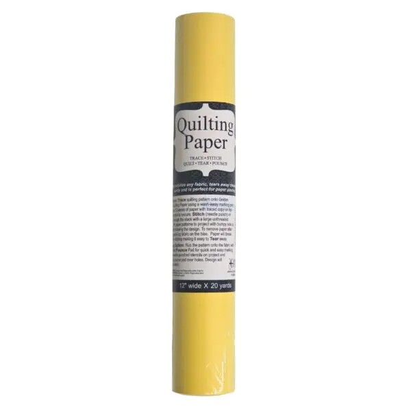 Quilting Paper, no marks, 12 inch by 60 yards