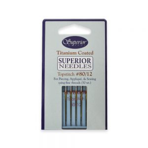 Superior Titanium Coated Needles 80/12