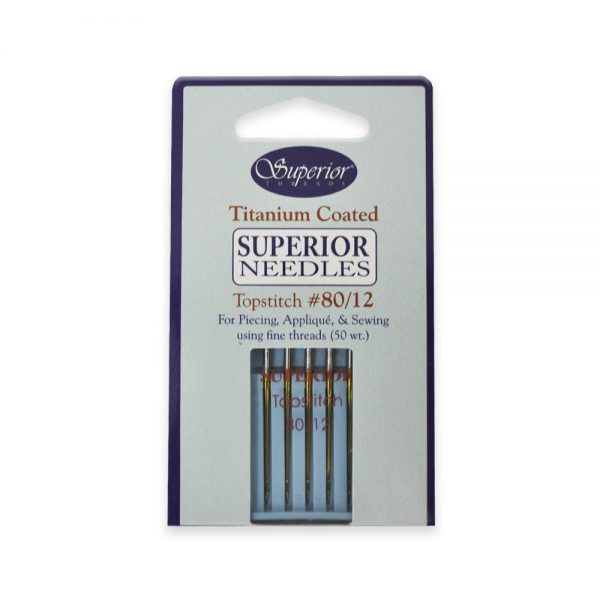 Superior Titanium Coated Needles 80/12