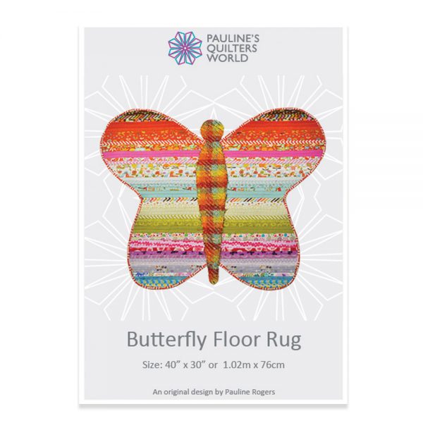 Butterfly Floor Rug Pattern