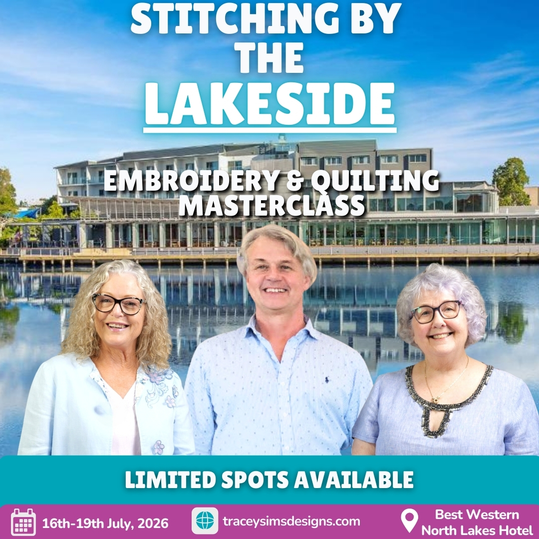 Teaching at Stitching by the Lake